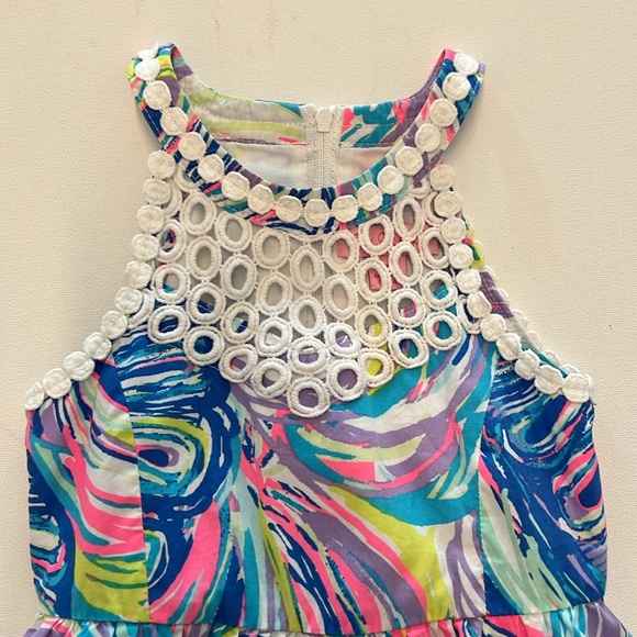 Lilly Pulitzer Little Kinley Dress 3 Toddler EUC - Picture 2 of 6